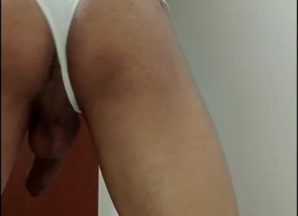 Showing Her Panties Under Her Skirt with POV Surprise, Come and Bust My Ass