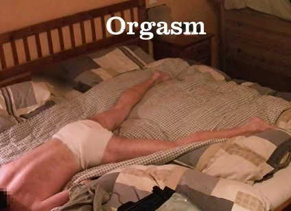 Bed Panty (from a 52 Yr. Old Stepmother) Hump Masturbation