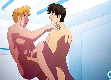 Car Toon In Suyin And Daniel, Hot Fit Dudes Suck, Ride & Breed Each Other Raw