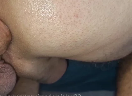Damn, What a Fuck with Hot Cum! My Cock Was Filled with Sweet Cum From Fucking My Ass!