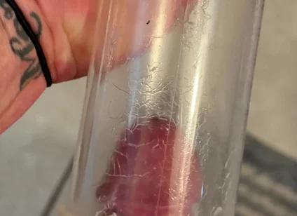 Pumping up Penis