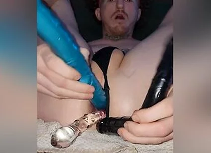 Close Up Anal Play, Cumm Dripping After