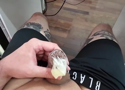 I Filled a Condom with Milk