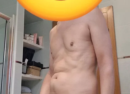Watch Me on a Nude Morning Getting Horny, Jerk off and Shower