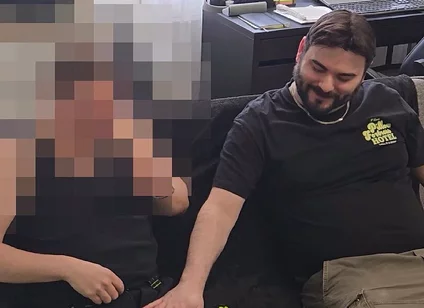Straight Curious Handyman Came Back to Get His Big Cock Sucked Again