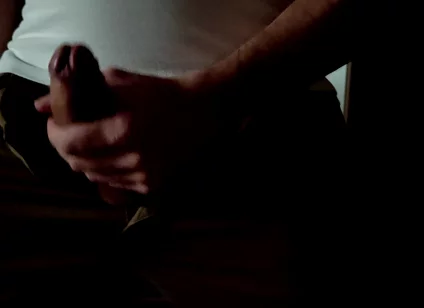 Daddy Is Shameless When He's Home Alone and Cums on His Clothes