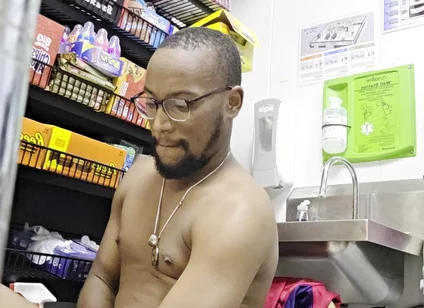 Jerking off at My Second Job