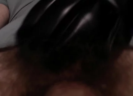 The Alpha with Leather Gloves Dominates