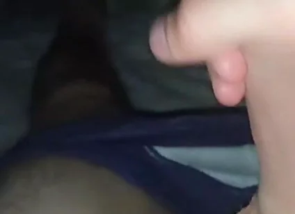 Hot and Passionate Jerking off, a Lot of Sperm. He Finished Sweetly and with Moans