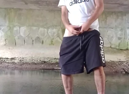Playing with My Pet Under the Bridge