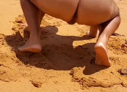 Ladysilva Hot Ass on the Beach
