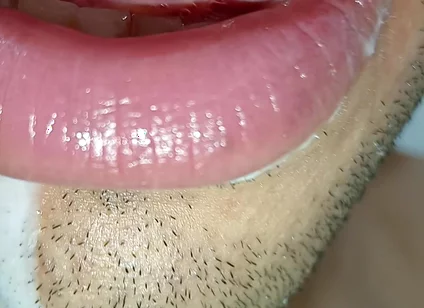 I Love Cum in My Mouth, Tongue Long Tongue, Kiss, Six Pack, Fitness Gym, Submissive, Women's Lingerie