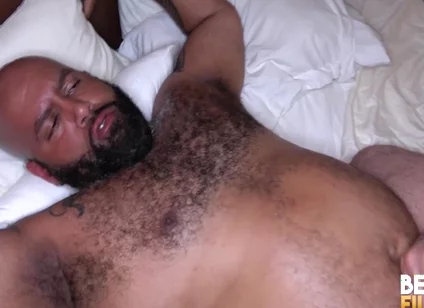 Tattooed Brooklyn Bear Fucked By - Black Sam And Sam Black