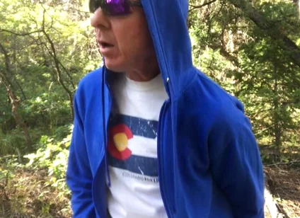 Adam Kaye Jacks off in the Mountains
