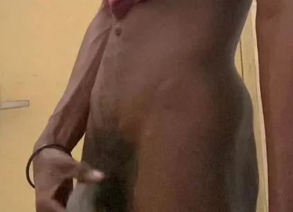 BBC Jerking off in Public Washroom