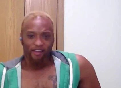 Jerking off in My Green Vest for a Friend