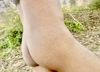 Indian Desi Boy Walking Nude Public