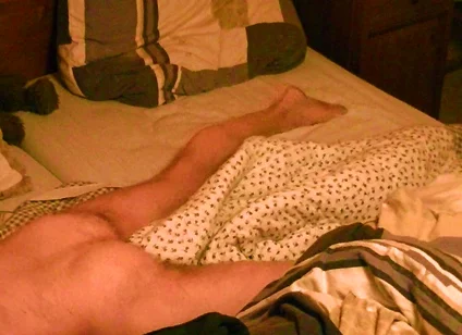 Naked Bed Hump Masturbation