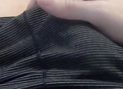 I Stroke My Hard Through My Underwear Until I Leak