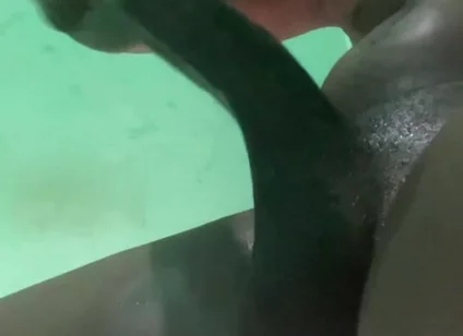 Part 2 Long Dick Guy Hides and Beat His Big Black Cock