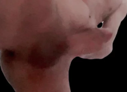 Masturbating Standing up