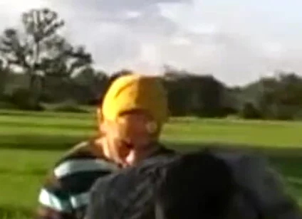 Young straight fucked by my XXL cock in exhibit outdoor place
