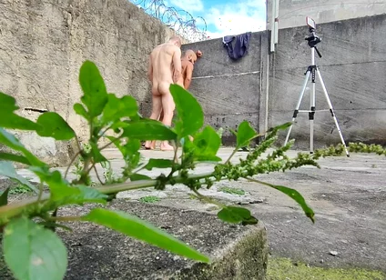 Camera in the Woods Films Two Straight Guys Fucking