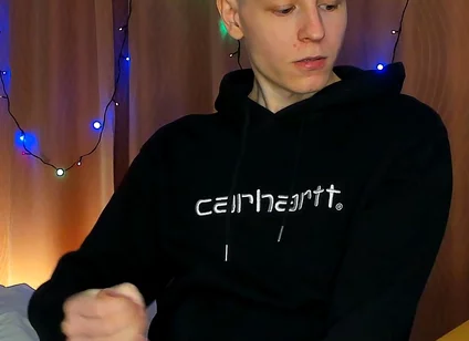 Young Stud's Ecstatic Cum-filled Finish