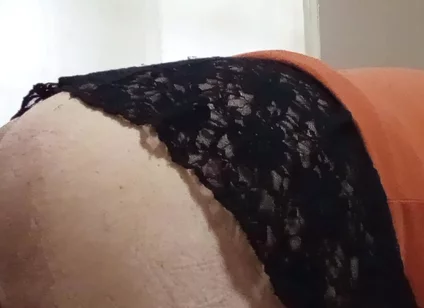 I Feel Very Hot and I Dress in My Very Sexy Black Skirt.