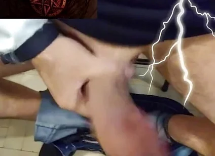 Big Metal Dick Playing Drums