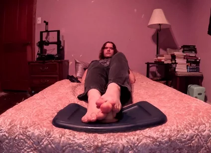 I Give My Dildo a Footjob