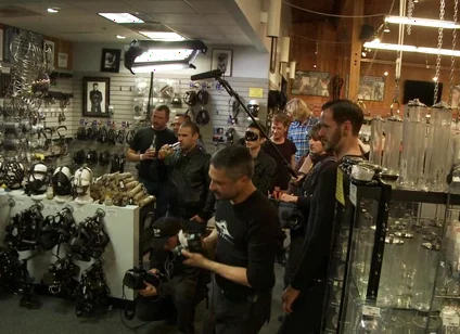 Jessie Colter Gets Gang Banged at Mr S Leather Store
