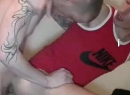Creaampied by the amazing cock o tatto boy