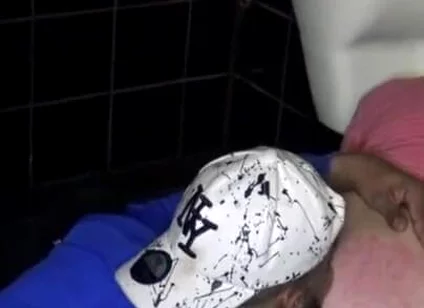 Fucked bareback by Tahar in public toilets