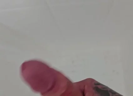 Masturbating in the Shower